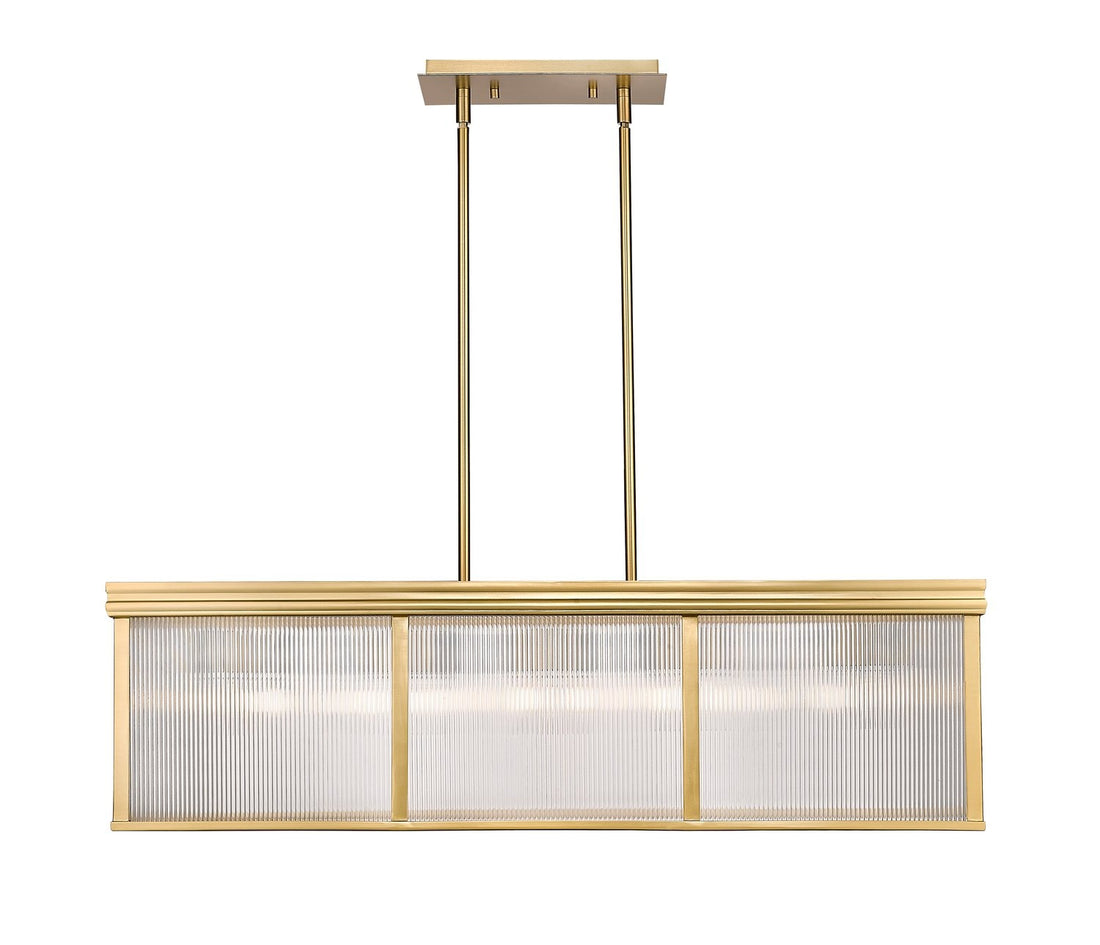 Z-LITE, CARNABY LINEAR CHANDELIER, LINEAR LIGHT