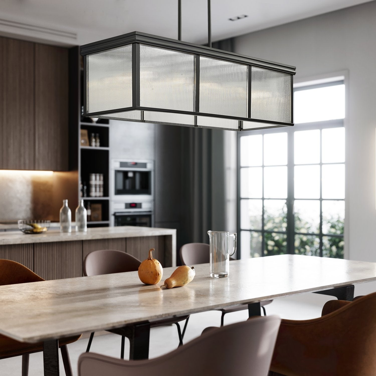 Z-LITE, CARNABY LINEAR CHANDELIER, LINEAR LIGHT
