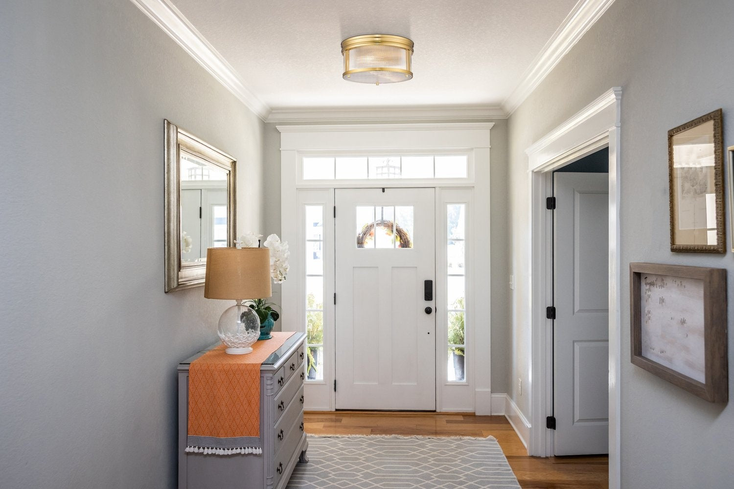 Z-LITE, CARNABY FLUSH MOUNT, FLUSH MOUNT CEILING LIGHTS