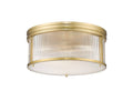 Z-LITE, CARNABY FLUSH MOUNT, FLUSH MOUNT CEILING LIGHTS