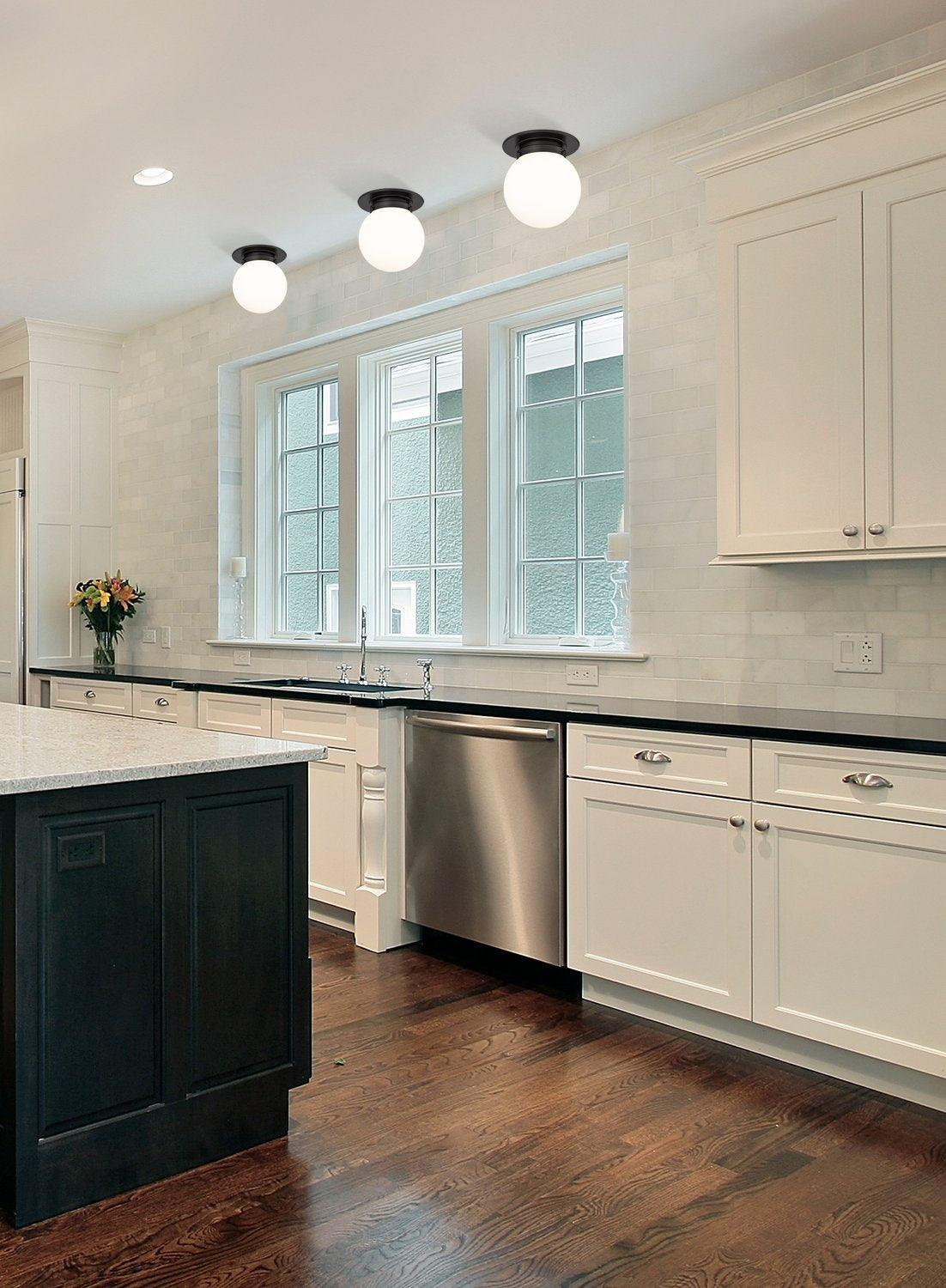 Z-LITE, CALHOUN FLUSH MOUNT, FLUSH MOUNT CEILING LIGHTS 