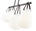 Z-LITE, NEWBURY LINEAR CHANDELIER, LINEAR LIGHT