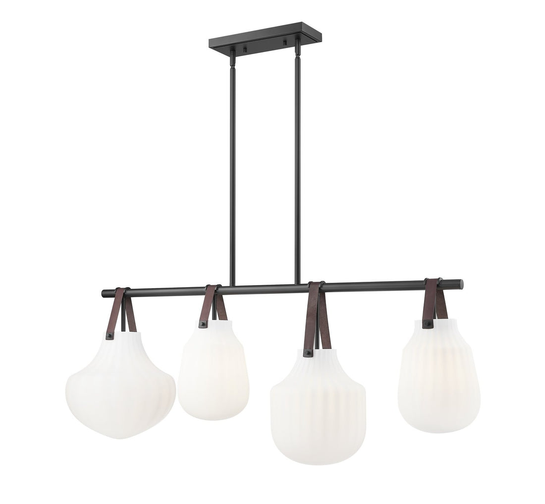 Z-LITE, NEWBURY LINEAR CHANDELIER, LINEAR LIGHT