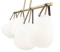 Z-LITE, NEWBURY LINEAR CHANDELIER, LINEAR LIGHT
