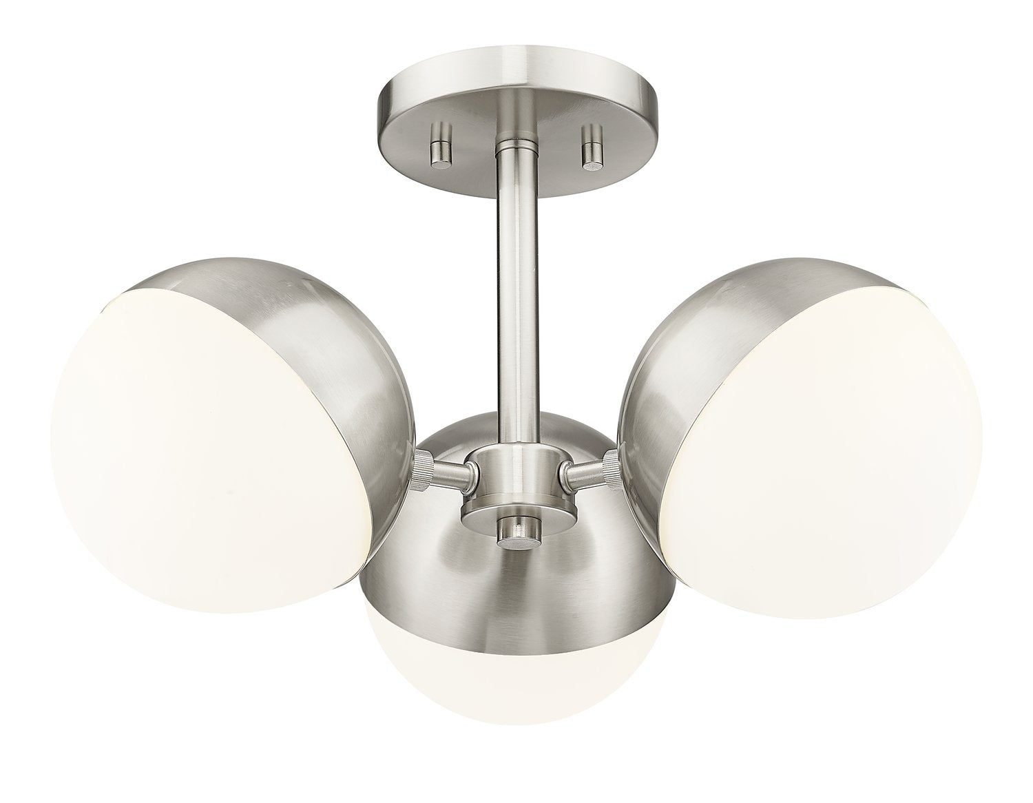 Z-LITE, REALM SPHERE SEMI FLUSH MOUNT, SEMI FLUSH MOUNT LIGHT