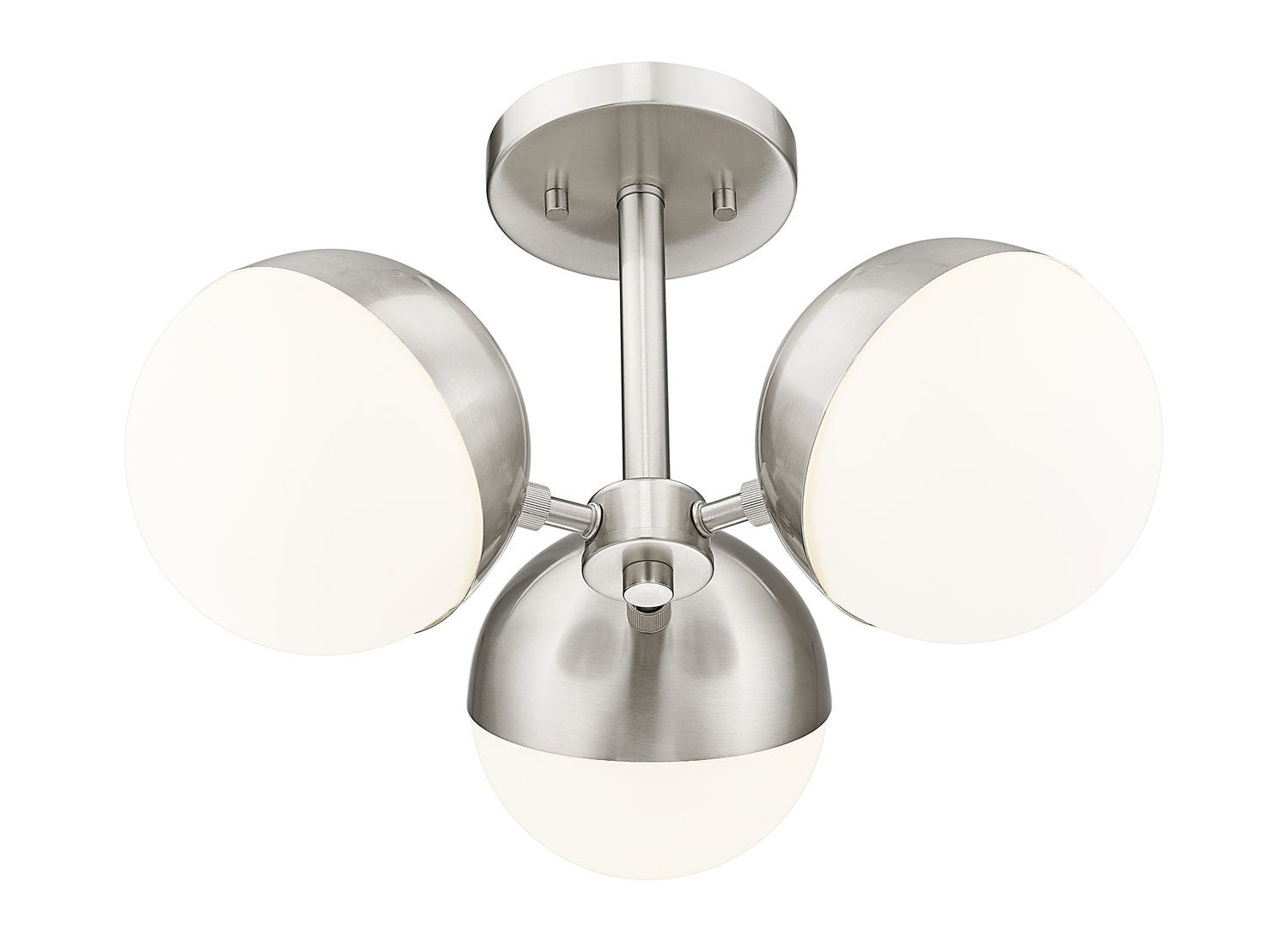 Z-LITE, REALM SPHERE SEMI FLUSH MOUNT, SEMI FLUSH MOUNT LIGHT