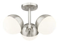 Z-LITE, REALM SPHERE SEMI FLUSH MOUNT, SEMI FLUSH MOUNT LIGHT