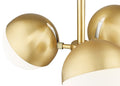 Z-LITE, REALM SPHERE SEMI FLUSH MOUNT, SEMI FLUSH MOUNT LIGHT