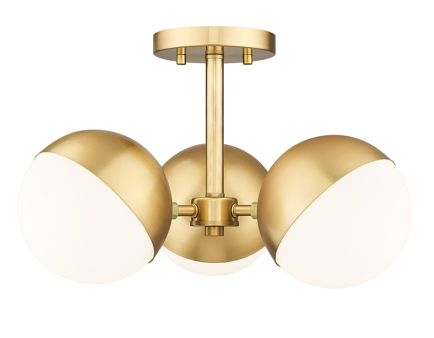 Z-LITE, REALM SPHERE SEMI FLUSH MOUNT, SEMI FLUSH MOUNT LIGHT