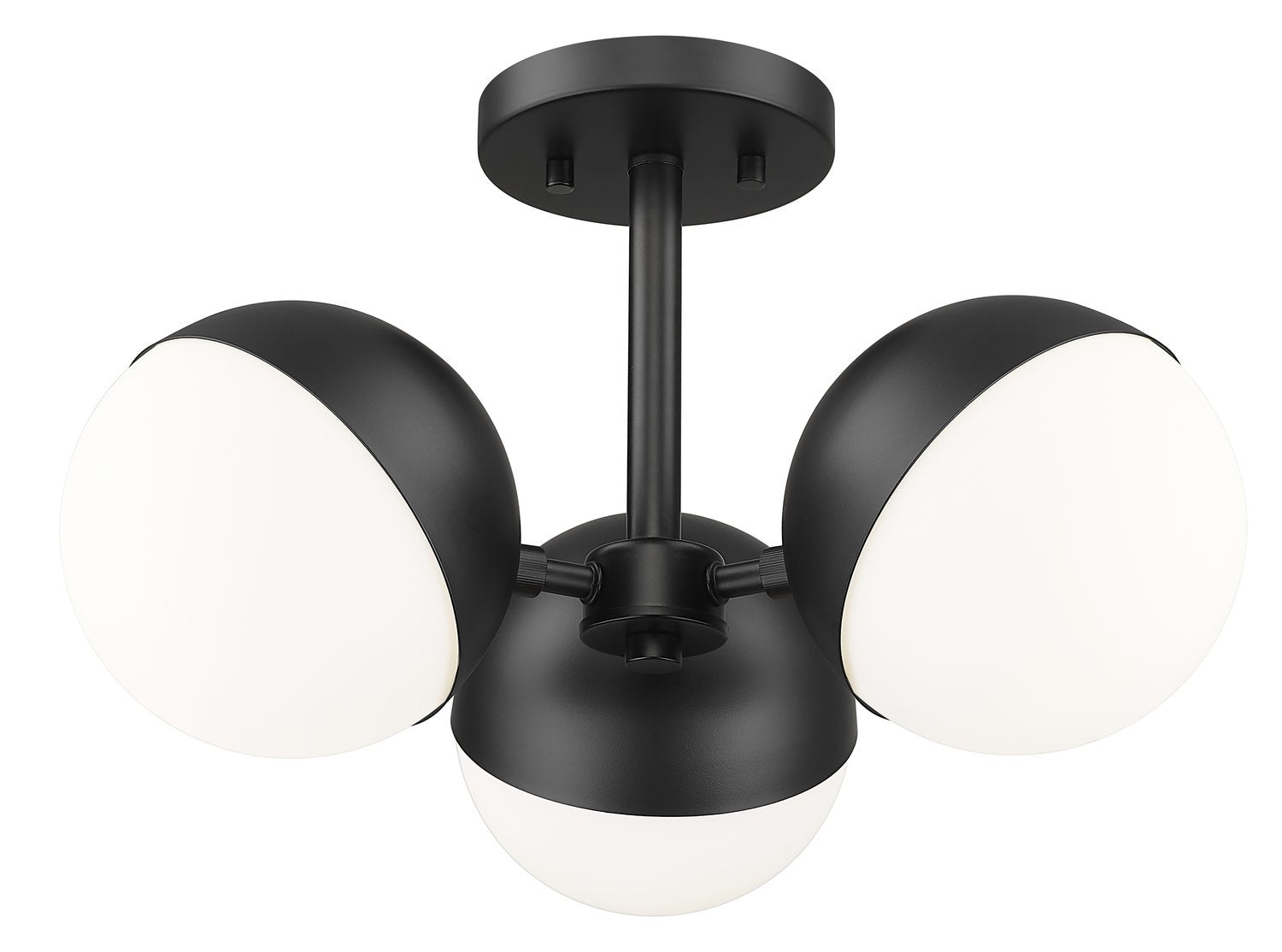 Z-LITE, REALM SPHERE SEMI FLUSH MOUNT, SEMI FLUSH MOUNT LIGHT