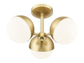 Z-LITE, REALM SPHERE SEMI FLUSH MOUNT, SEMI FLUSH MOUNT LIGHT