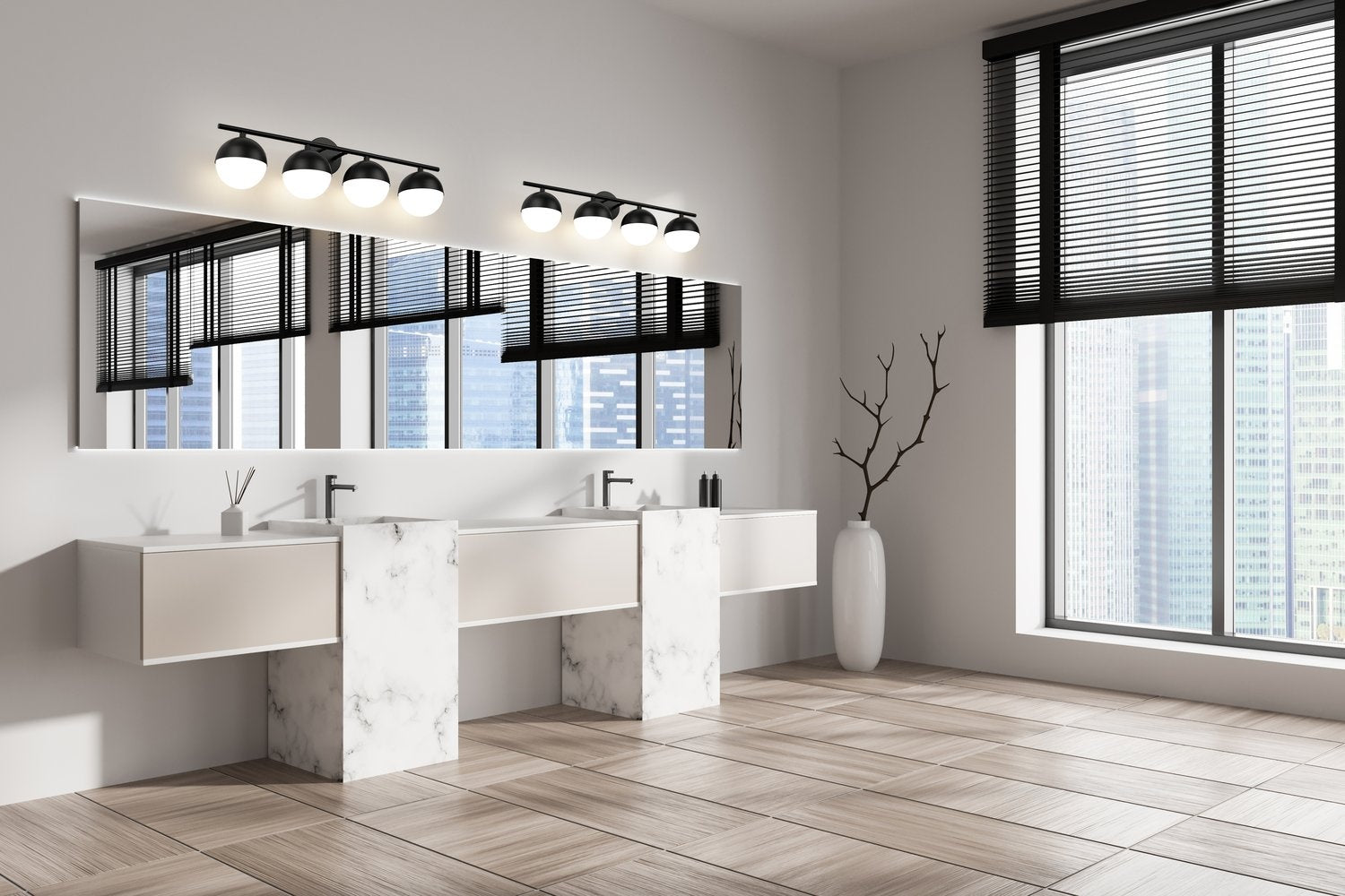 Z-LITE, REALM SPHERE VANITY, VANITY LIGHT