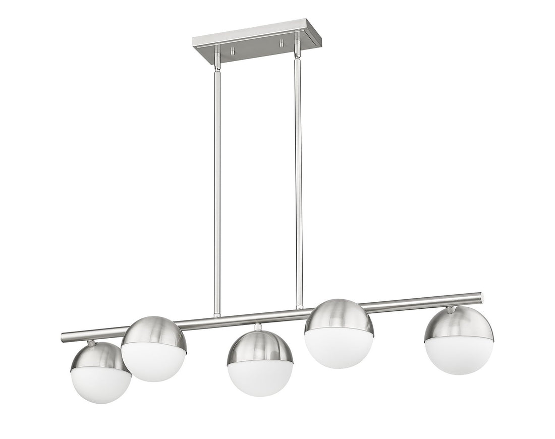 Z-LITE, REALM SPHERE LINEAR CHANDELIER, LINEAR LIGHT