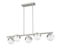 Z-LITE, REALM SPHERE LINEAR CHANDELIER, LINEAR LIGHT