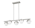 Z-LITE, REALM SPHERE LINEAR CHANDELIER, LINEAR LIGHT