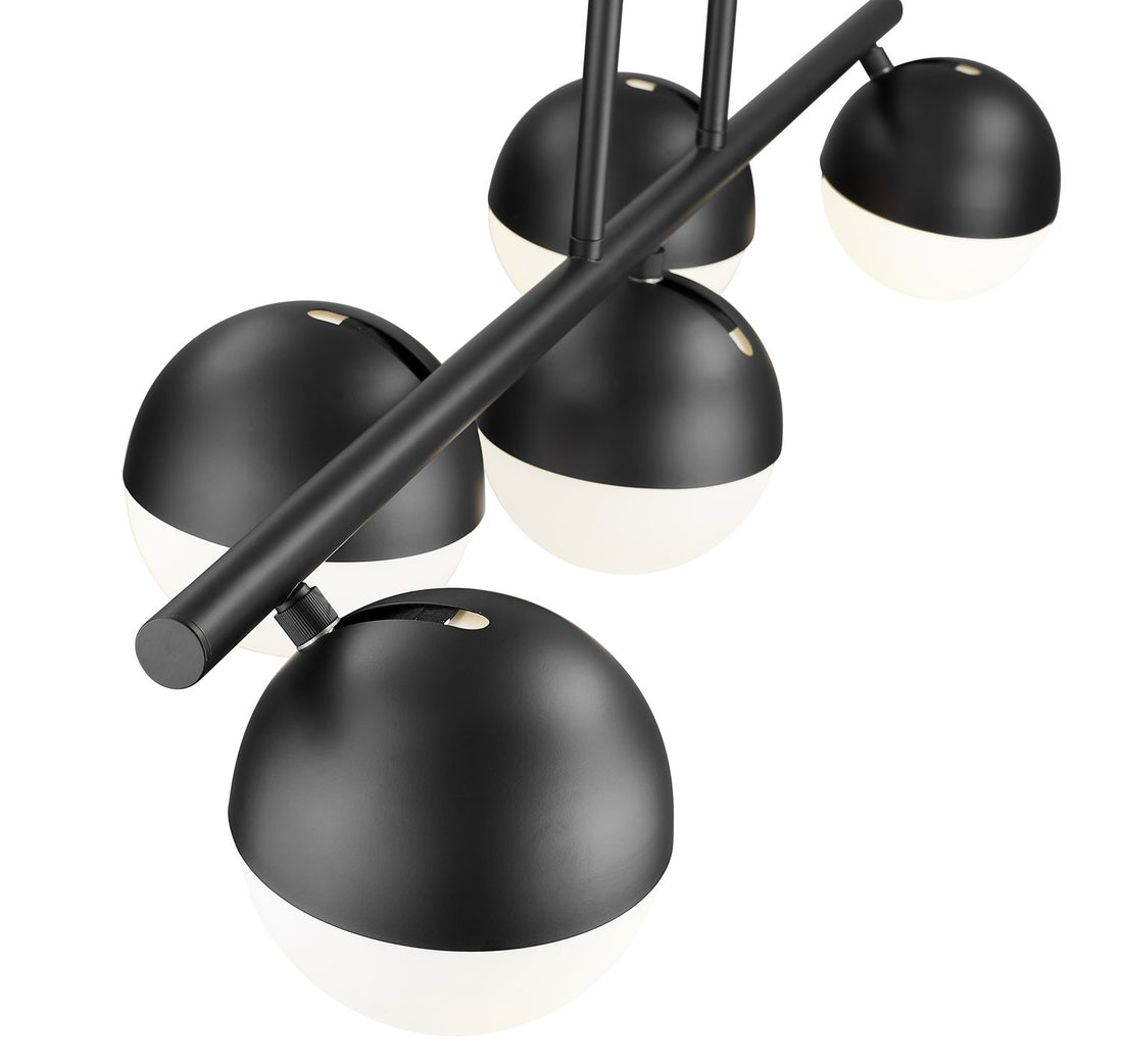 Z-LITE, REALM SPHERE LINEAR CHANDELIER, LINEAR LIGHT