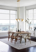 Z-LITE, REALM SPHERE LINEAR CHANDELIER, LINEAR LIGHT