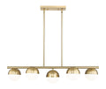 Z-LITE, REALM SPHERE LINEAR CHANDELIER, LINEAR LIGHT