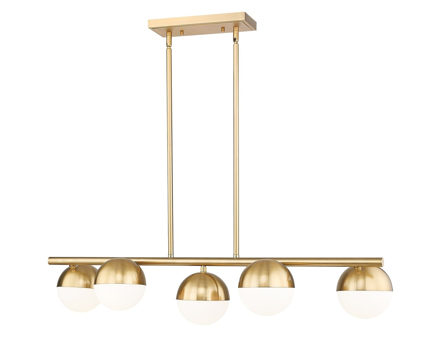 Z-LITE, REALM SPHERE LINEAR CHANDELIER, LINEAR LIGHT