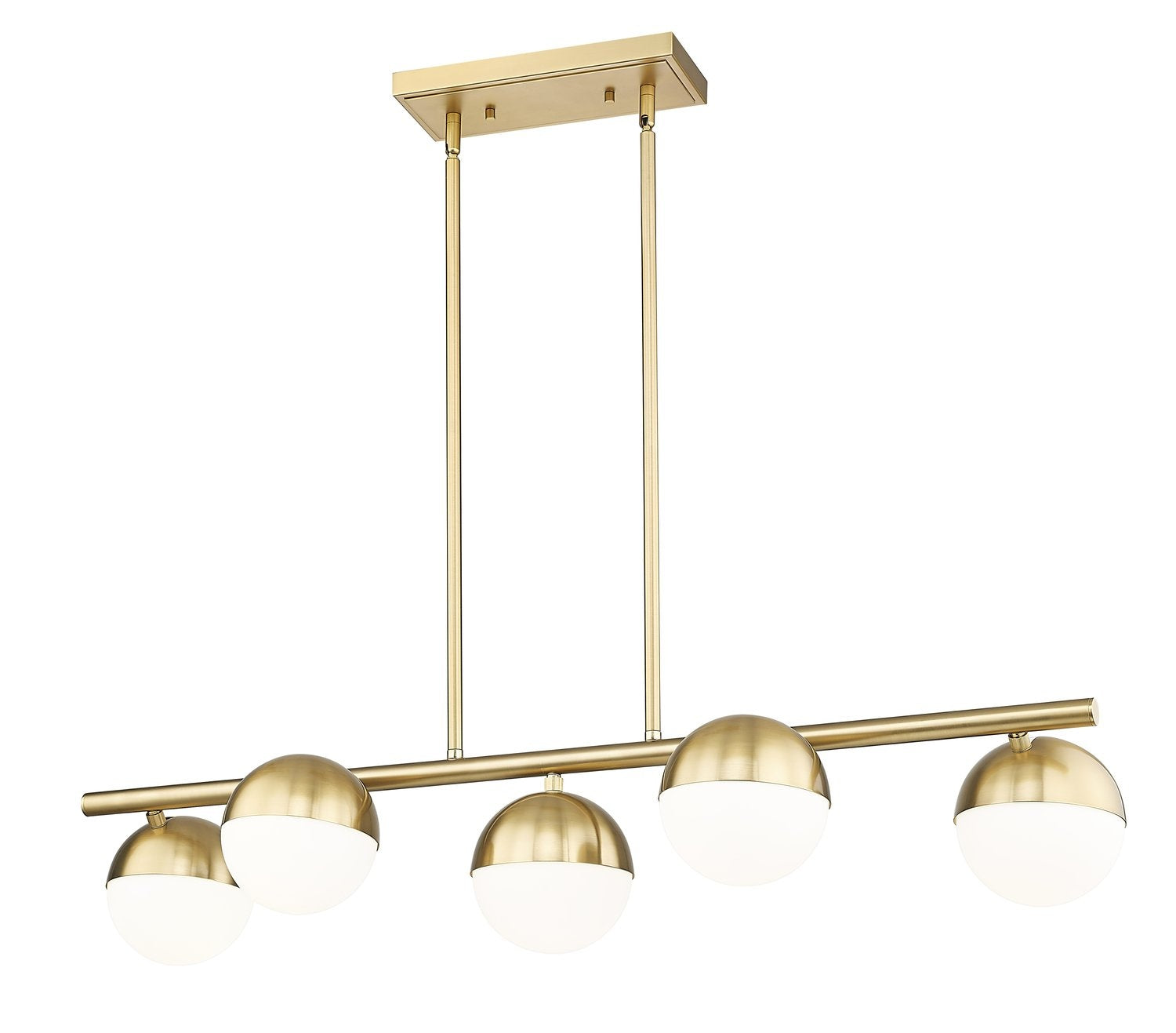 Z-LITE, REALM SPHERE LINEAR CHANDELIER, LINEAR LIGHT