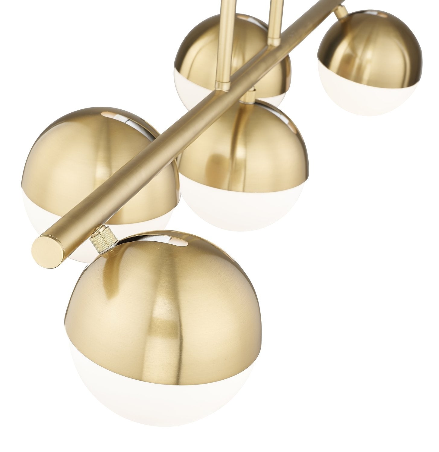 Z-LITE, REALM SPHERE LINEAR CHANDELIER, LINEAR LIGHT