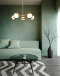 Z-LITE, REALM SPHERE CHANDELIER, CHANDELIER LIGHT