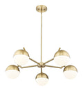 Z-LITE, REALM SPHERE CHANDELIER, CHANDELIER LIGHT