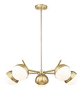 Z-LITE, REALM SPHERE CHANDELIER, CHANDELIER LIGHT
