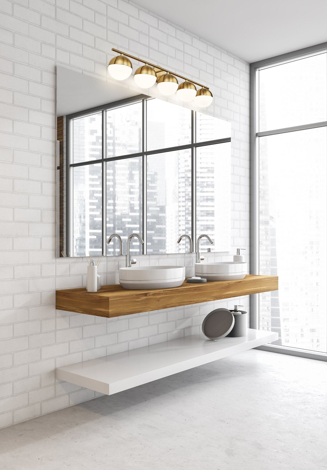 Z-LITE, REALM SPHERE VANITY, VANITY LIGHT