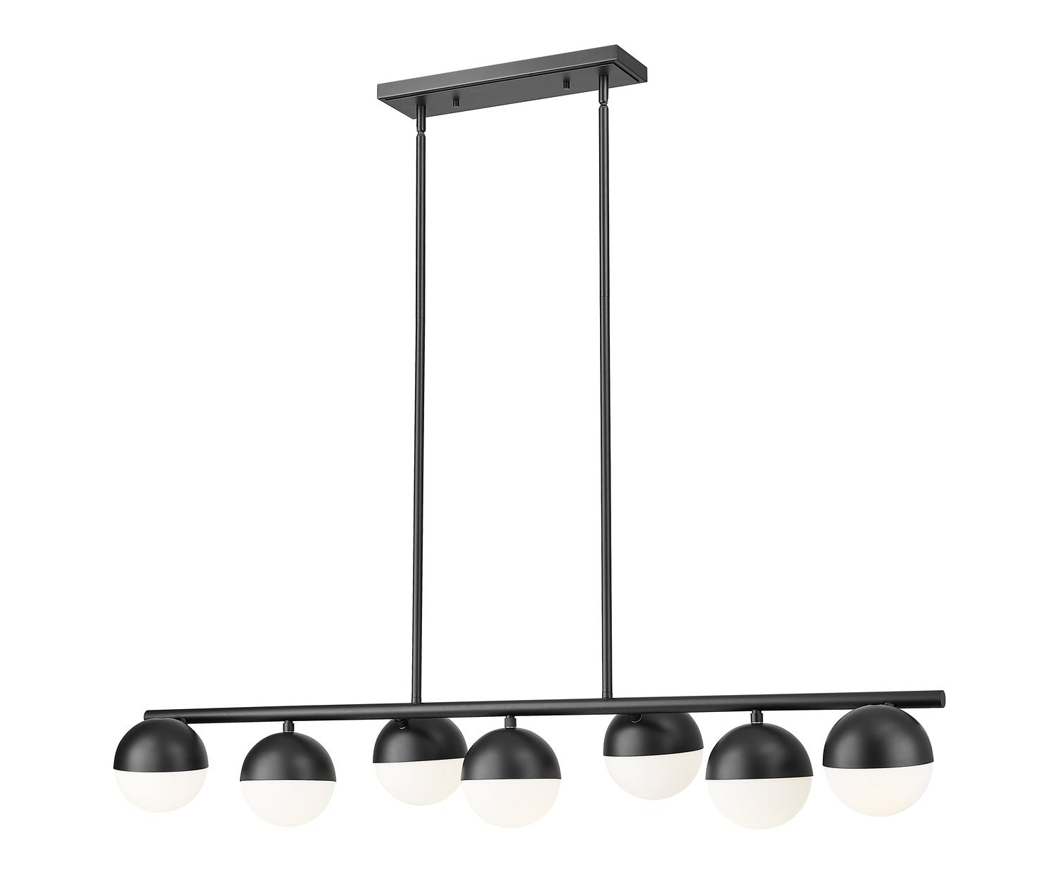 Z-LITE, REALM SPHERE LINEAR CHANDELIER, LINEAR LIGHT