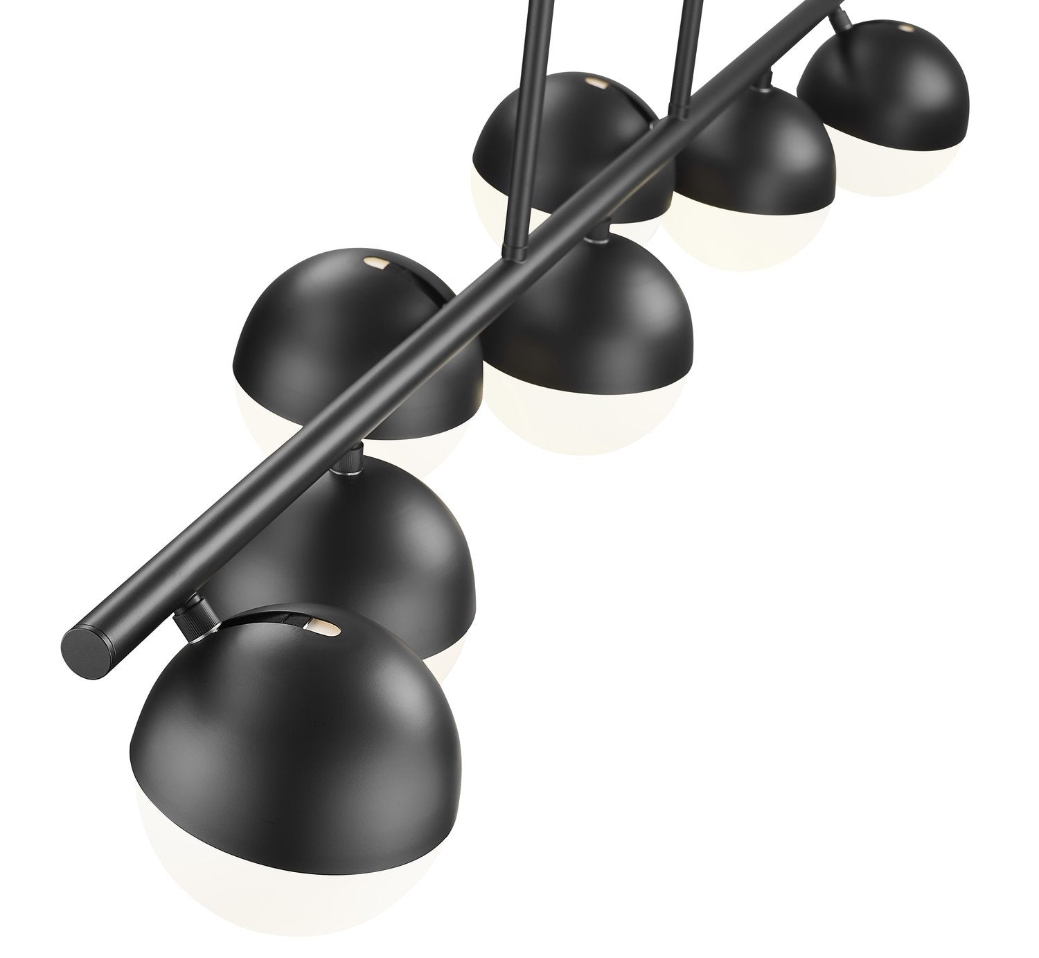 Z-LITE, REALM SPHERE LINEAR CHANDELIER, LINEAR LIGHT