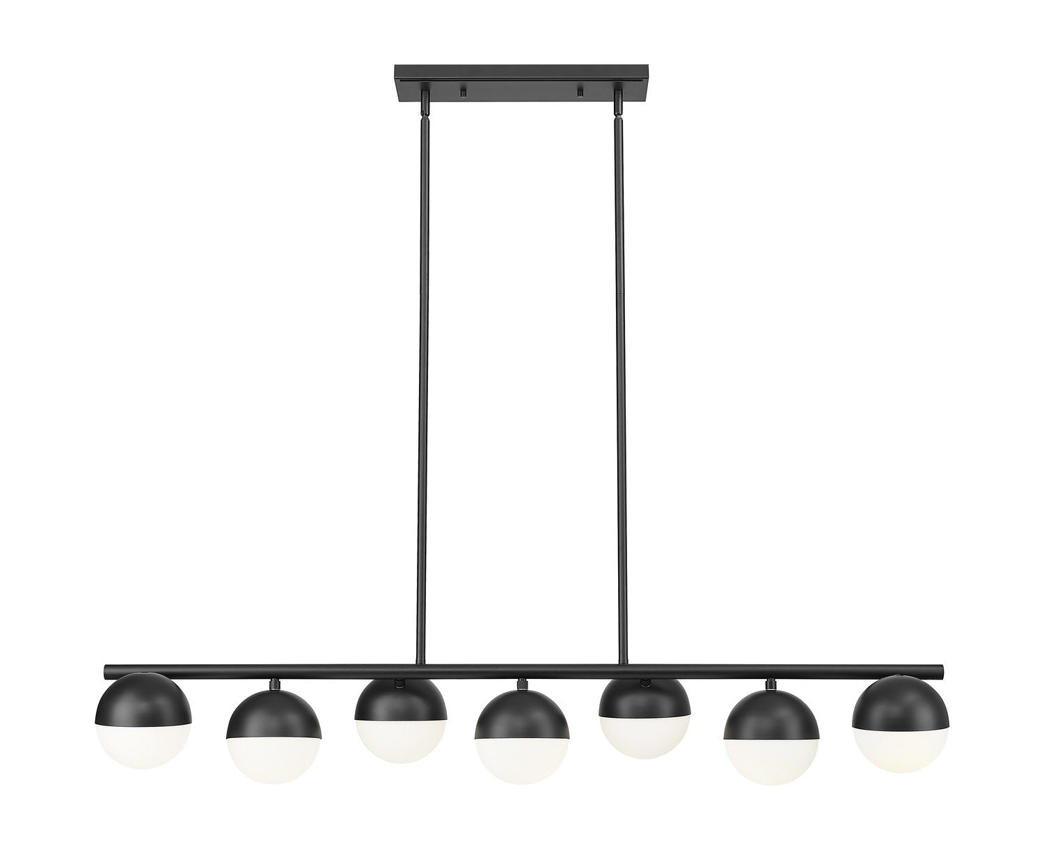 Z-LITE, REALM SPHERE LINEAR CHANDELIER, LINEAR LIGHT