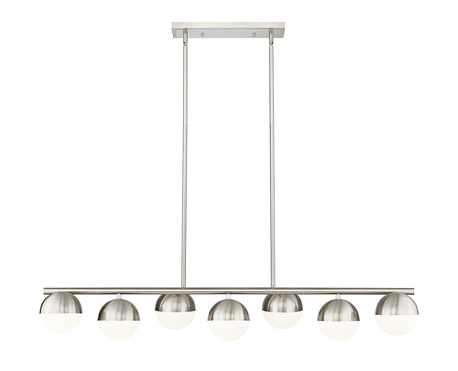 Z-LITE, REALM SPHERE LINEAR CHANDELIER, LINEAR LIGHT