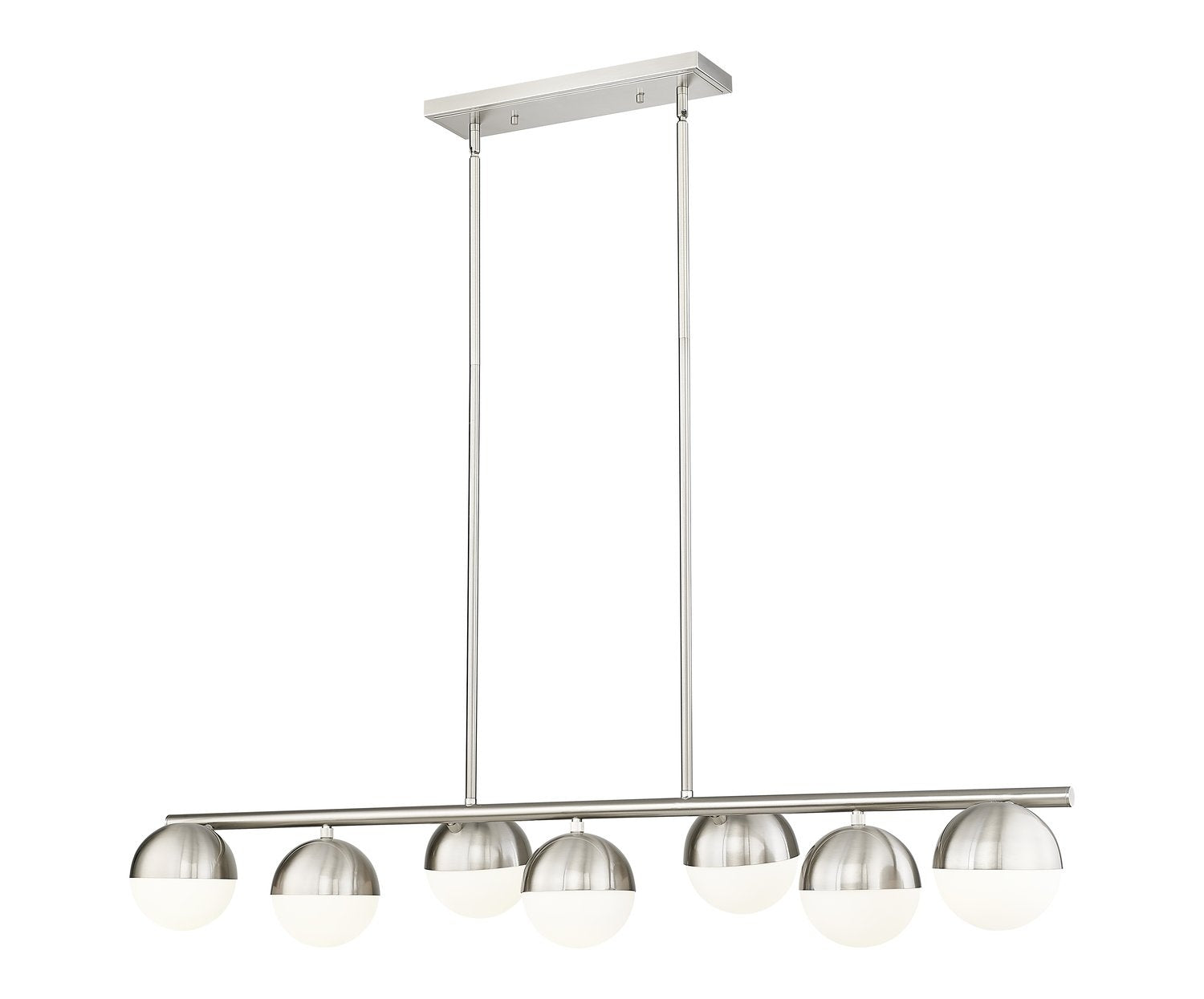 Z-LITE, REALM SPHERE LINEAR CHANDELIER, LINEAR LIGHT