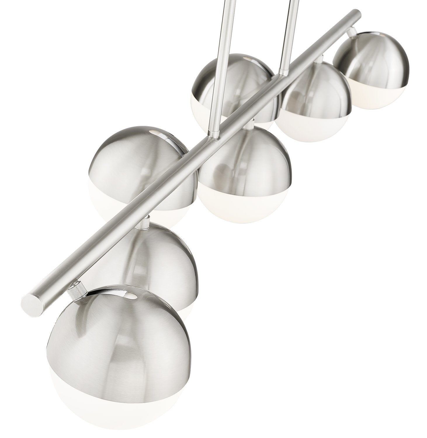 Z-LITE, REALM SPHERE LINEAR CHANDELIER, LINEAR LIGHT