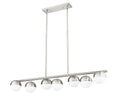 Z-LITE, REALM SPHERE LINEAR CHANDELIER, LINEAR LIGHT