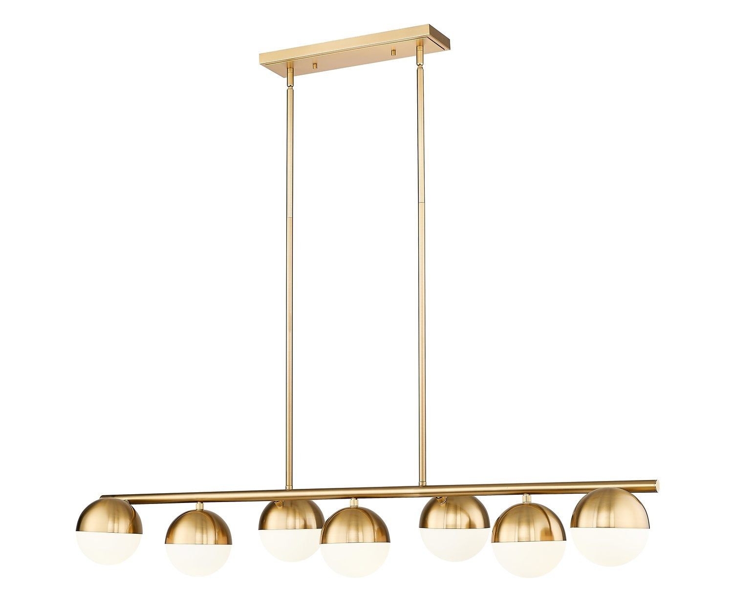 Z-LITE, REALM SPHERE LINEAR CHANDELIER, LINEAR LIGHT