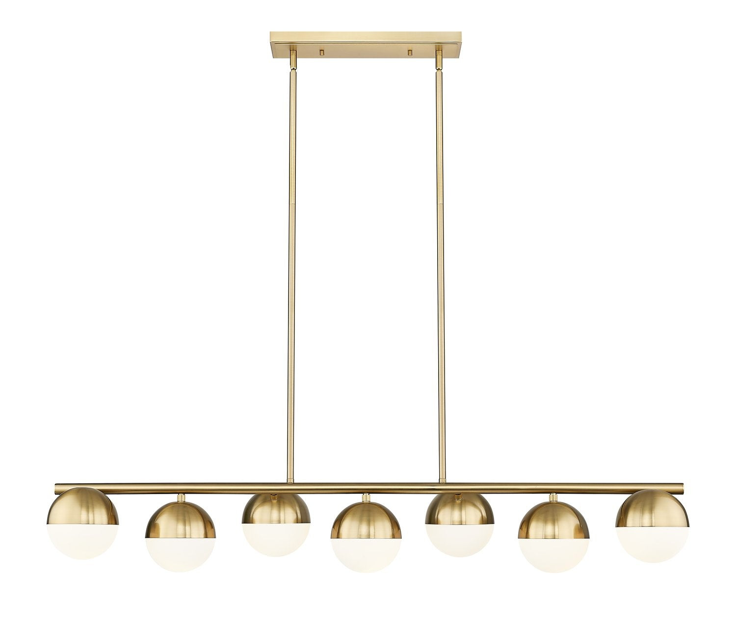 Z-LITE, REALM SPHERE LINEAR CHANDELIER, LINEAR LIGHT