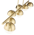 Z-LITE, REALM SPHERE LINEAR CHANDELIER, LINEAR LIGHT