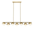 Z-LITE, REALM SPHERE LINEAR CHANDELIER, LINEAR LIGHT