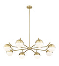 Z-LITE, REALM SPHERE CHANDELIER, CHANDELIER LIGHT