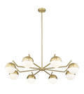 Z-LITE, REALM SPHERE CHANDELIER, CHANDELIER LIGHT