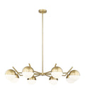 Z-LITE, REALM SPHERE CHANDELIER, CHANDELIER LIGHT
