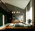 Z-LITE, REALM SPHERE CHANDELIER, CHANDELIER LIGHT