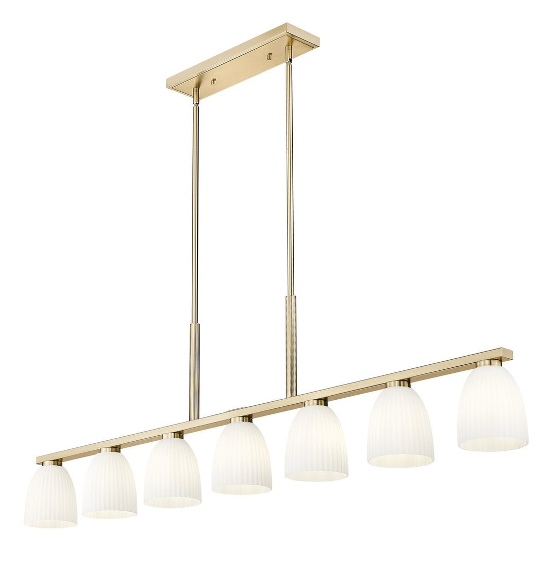 Z-LITE, NAYA LINEAR CHANDELIER, LINEAR LIGHT