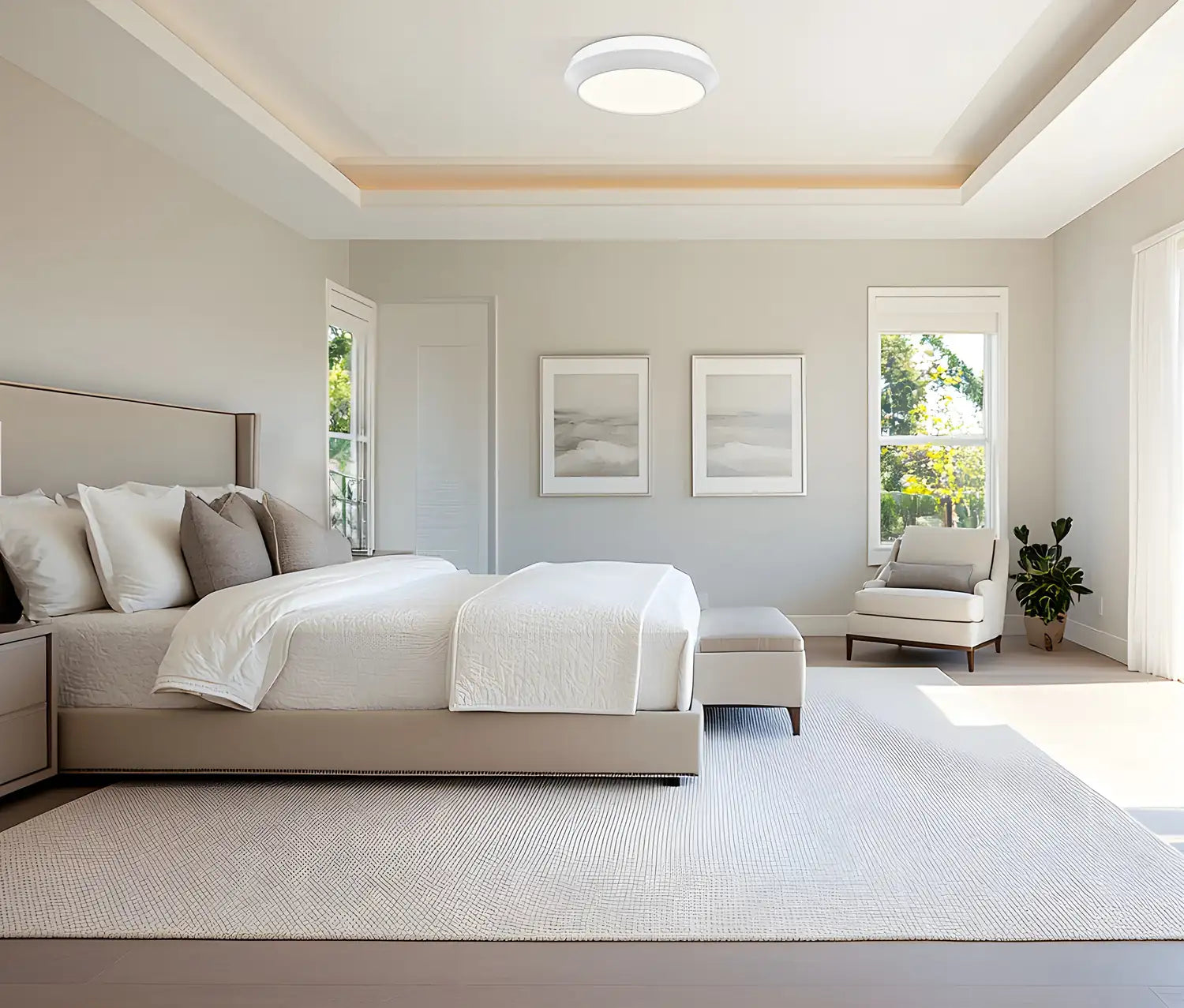 Z-LITE, QUASARS FLUSH MOUNT, FLUSH MOUNT CEILING LIGHTS