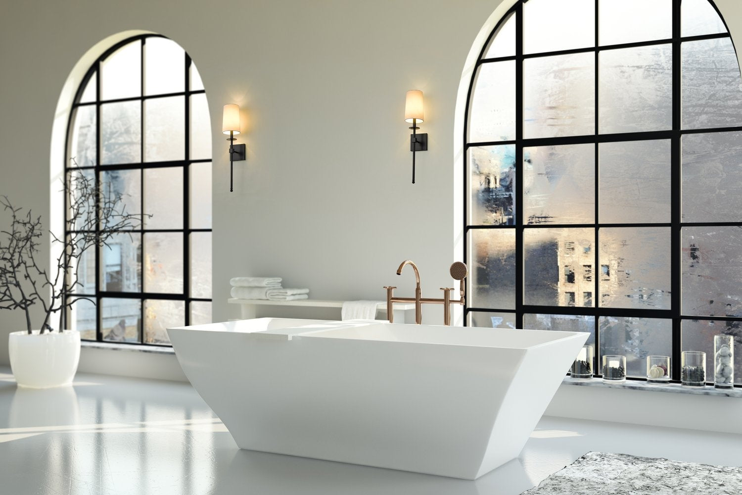 Z-LITE, CAMILA WALL SCONCE, WALL SCONCES