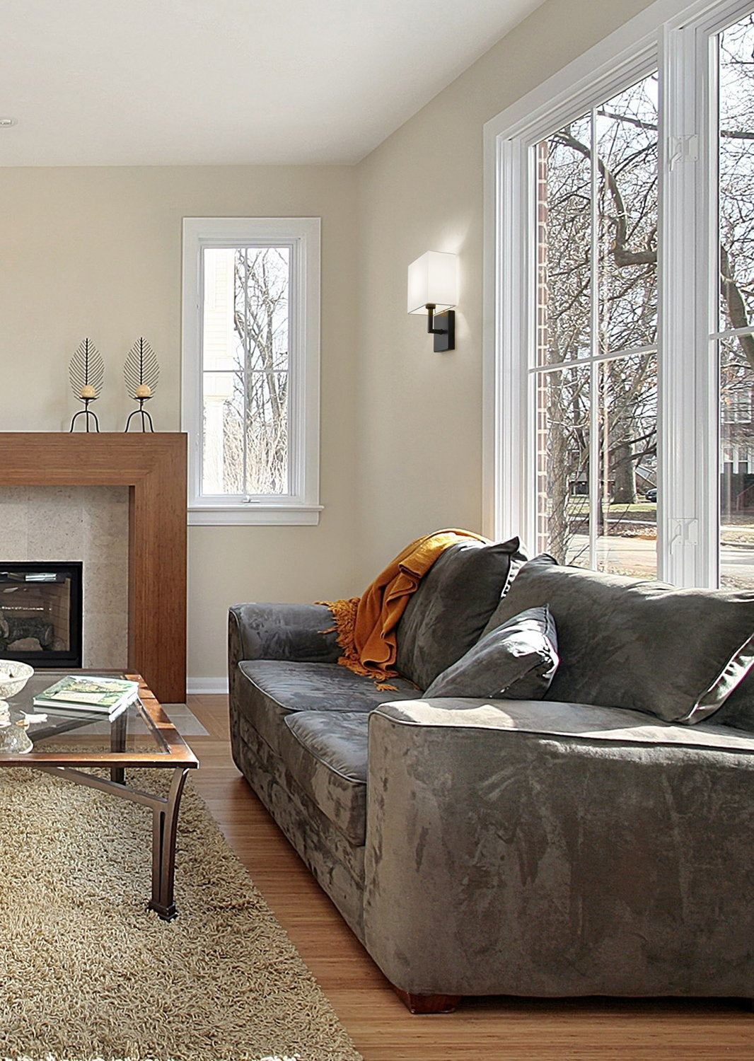 Z-LITE, SAXON WALL SCONCE, WALL SCONCES