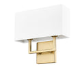 Z-LITE, SAXON WALL SCONCE, WALL SCONCES