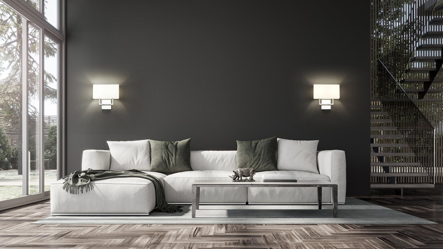 Z-LITE, SAXON WALL SCONCE, WALL SCONCES